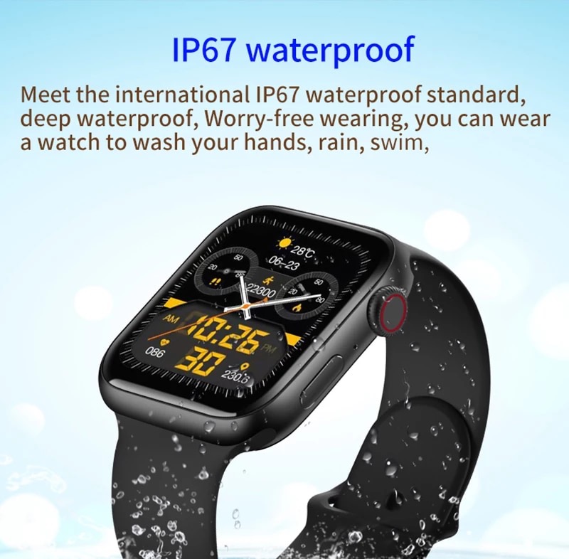 HiWatch Pro - Sporty, Waterproof, Phone Call, Customizable Watch Face ...